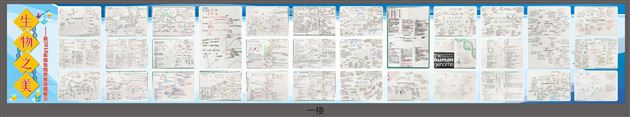 生物之美 思维之美——高2018级生物组思维导图展示活动
