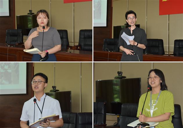 我校苏冬冬老师为修身班会课的深化运用上示范展示课