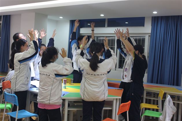 感知当下 畅想未来——我校初2017级举行考前心理辅导活动