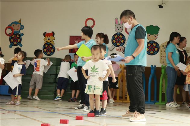 棠外实验幼儿园参与第六次全国国民体质监测工作