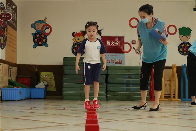 棠外实验幼儿园参与第六次全国国民体质监测工作