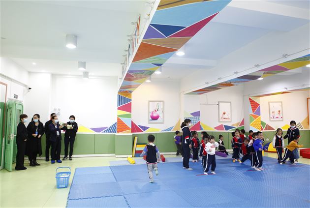 棠外实验幼儿园接受学前教育普及普惠国家调研