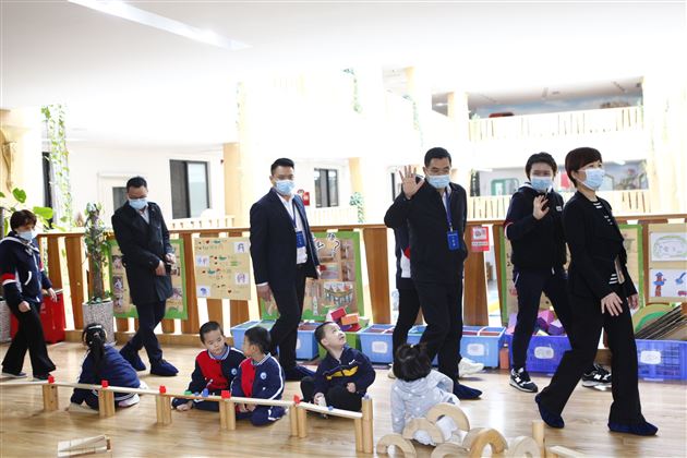 棠外实验幼儿园接受学前教育普及普惠国家调研