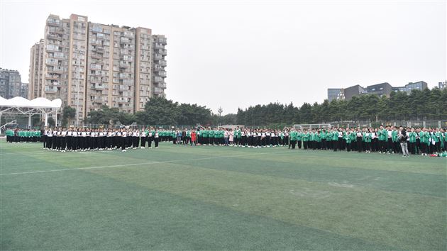 团结 健体 奋进——棠外第17届班级队列队形比赛初一年级赛圆满落幕