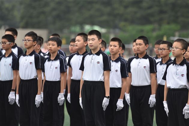 团结 健体 奋进——棠外第17届班级队列队形比赛初一年级赛圆满落幕