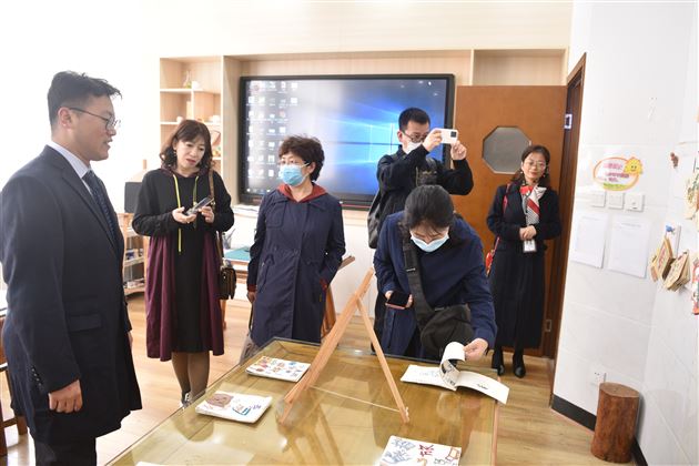 辽宁省学科带头人参观团莅临棠外参观考察