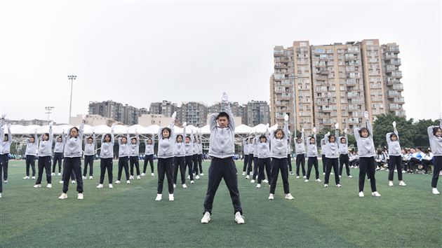 青春志气壮山河 集体荣耀绚韶华——棠外高中2020-2021学年队列队形及跑操比赛精彩呈现