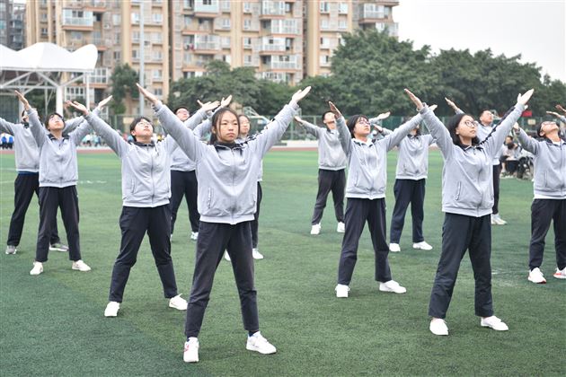 青春志气壮山河 集体荣耀绚韶华——棠外高中2020-2021学年队列队形及跑操比赛精彩呈现