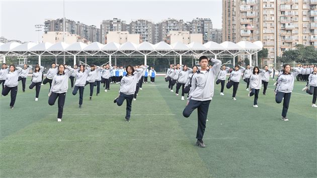 青春志气壮山河 集体荣耀绚韶华——棠外高中2020-2021学年队列队形及跑操比赛精彩呈现