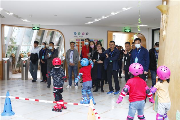 棠外实验幼儿园接受国家体育总局幼儿体育调研