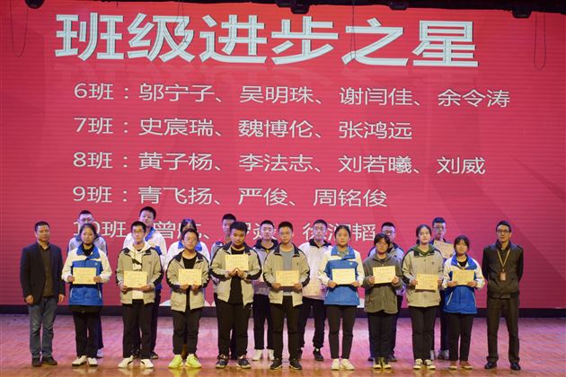 跨越成长 筑梦前行——棠外高2019级中期考试总结暨表彰大会