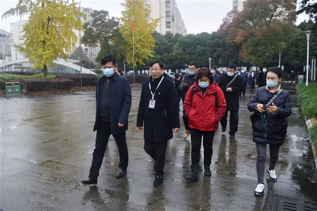 河北省廊坊市教育系统党建观摩学习团到棠外交流学习校园党建工作