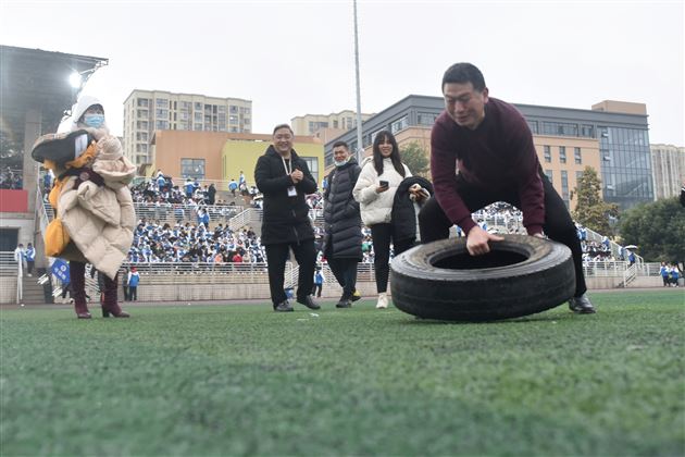 棠外初中第七届冬季师生集体运动会成功举行