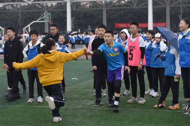 棠外初中第七届冬季师生集体运动会成功举行