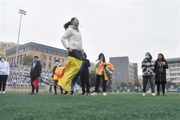 棠外初中第七届冬季师生集体运动会成功举行