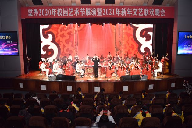 鼠岁送冬冬去冷藏庚子过 奋牛蹄春春来人喜天地欢——棠外隆重举行2020年校园艺术节展演暨2021新年文艺联欢晚会