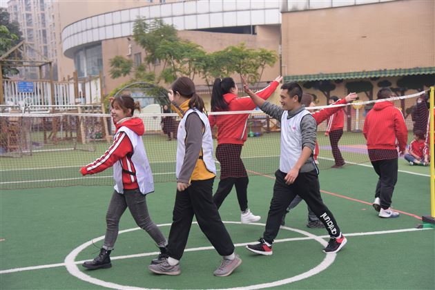 棠外实验幼儿园教职工气排球比赛圆满结束