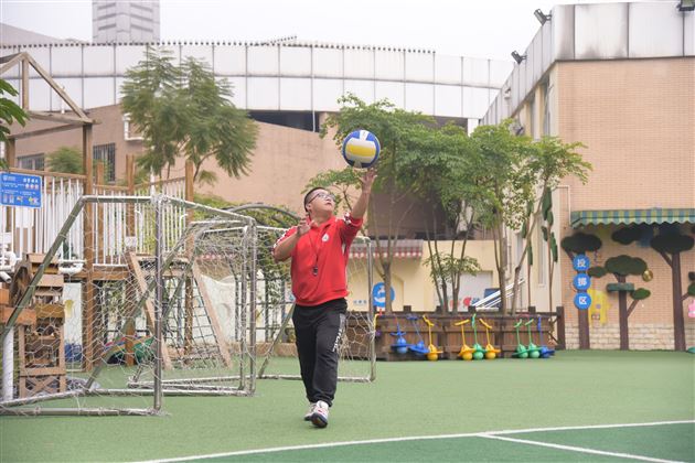 棠外实验幼儿园教职工气排球比赛圆满结束