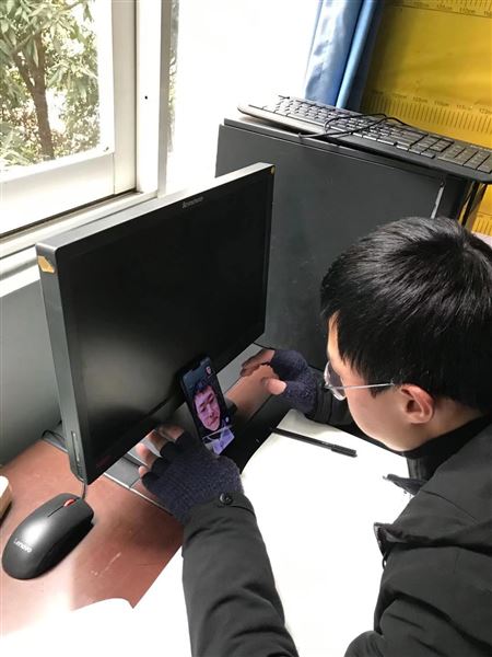 肖胜蓝同学线上答辩