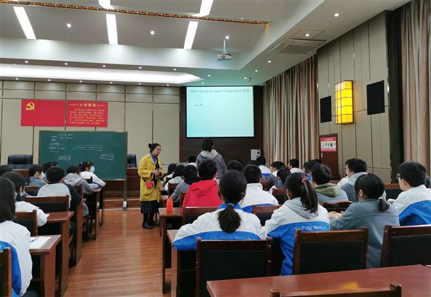 深入指导教学 助力备战中考——双流区英语教研员程德金老师莅临棠外指导初三英语