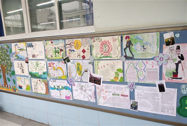 新书新貌新目标 恒心决心上进心——记棠外初2019级“新学期·新起点”文化墙评比活动