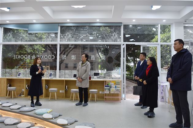 中国民办教育协会领导莅临棠外调研指导校园党建工作