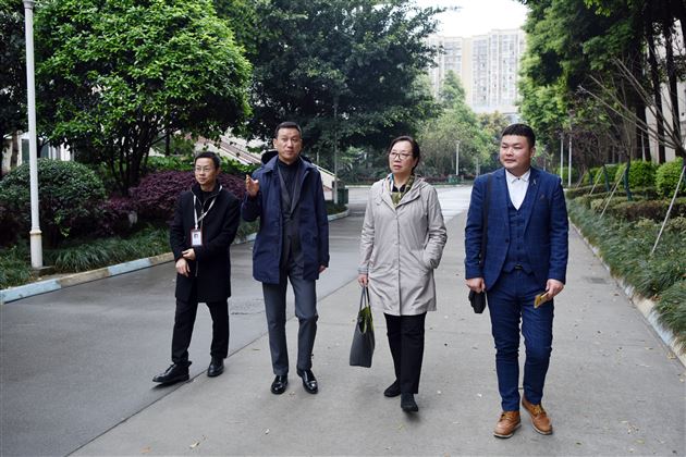 中国民办教育协会领导莅临棠外调研指导校园党建工作