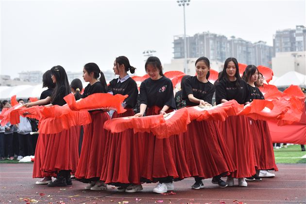 歌舞浓情致敬峥嵘百年 体育伟力书写热血青春——棠外高中第十七届田径运动会隆重举行 
