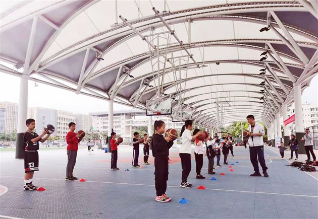 篮球梦想久在怀 棠外青苗初长成——棠外青苗篮球周末训练营开营 