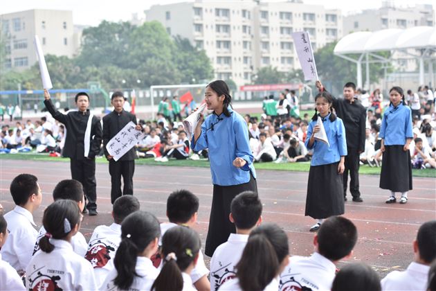 喜迎建党一百年 争做棠外好少年——棠外初中隆重举行第十七届田径运动会