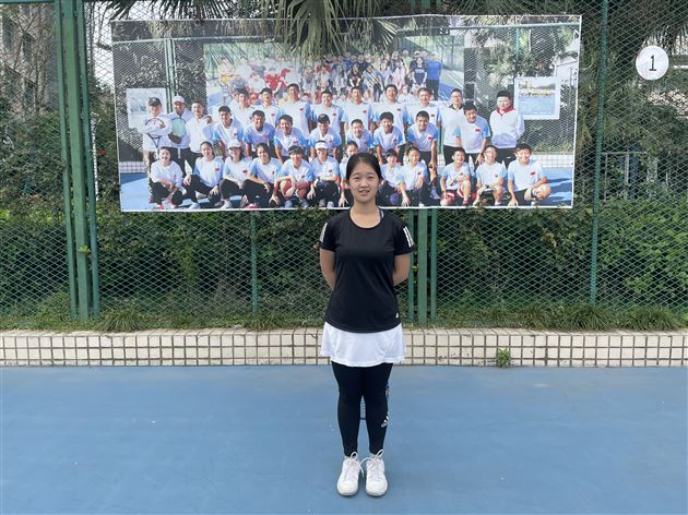 甲组女单第三名唐文婧