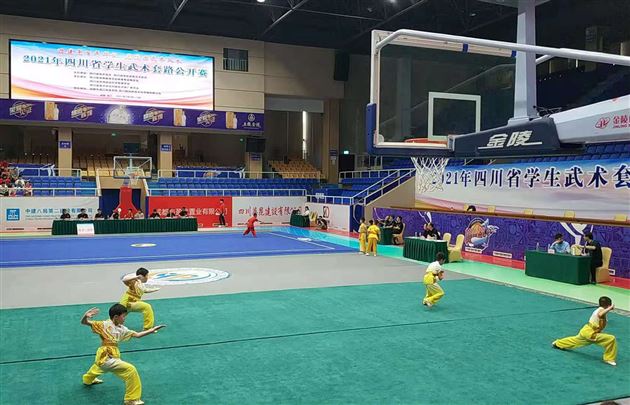 棠外附小参加2021年四川省学生武术套路公开赛斩获佳绩