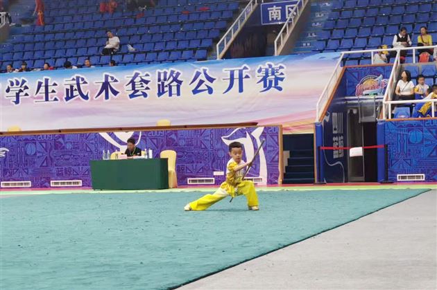 棠外附小参加2021年四川省学生武术套路公开赛斩获佳绩