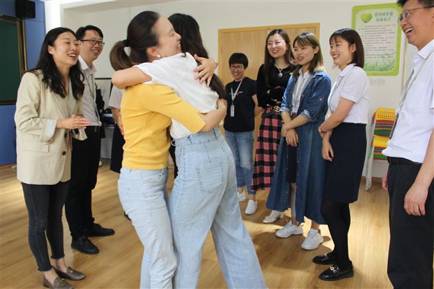 从“心”开始，做美丽幸福的班妈妈——记棠外初2019级班主任心理团辅活动