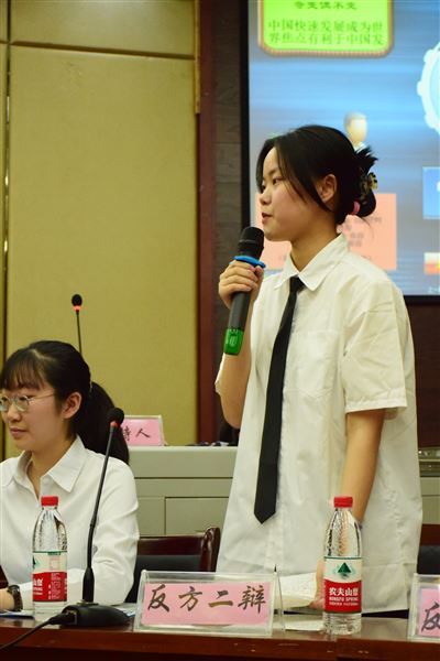 辩中感时代使命 论中道求是明理——棠外高中“思辨杯”校园辩论赛决赛圆满结束