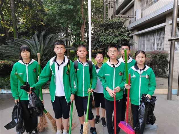 劳动的青春最美丽 ——记棠外初2020级1班劳动教育实践活动