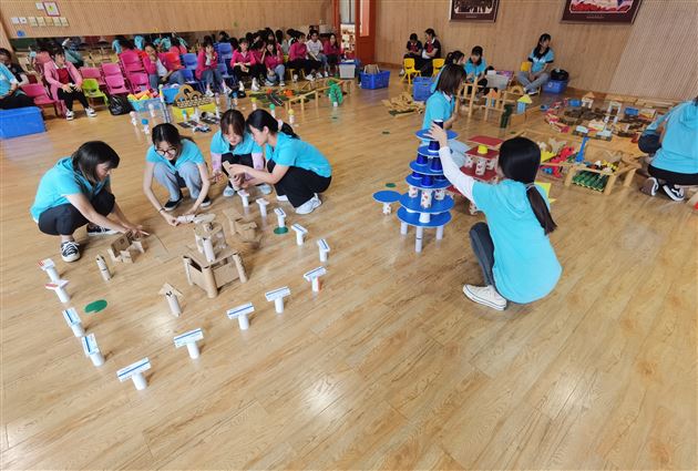 赛技能，“构”精彩，促成长 