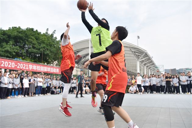 校园篮球棠外兴 奥运新贵学子爱——2021年棠外高一三人篮球比赛精彩落幕