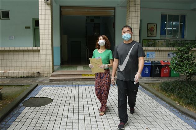 防疫演练擂战鼓 全力护航迎中考——中考棠外考点开展防疫应急演练