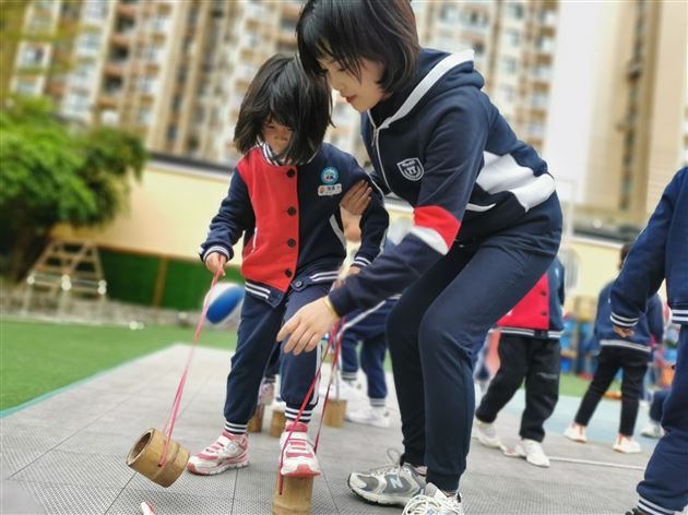 培养运动习惯·铺垫健康底色——棠外实验幼儿园承办双流区早操教研活动