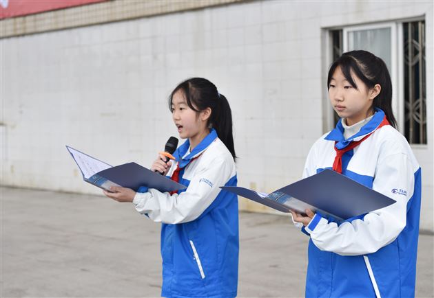 请党放心 强国有我——棠外举行初2021级少先队建队仪式