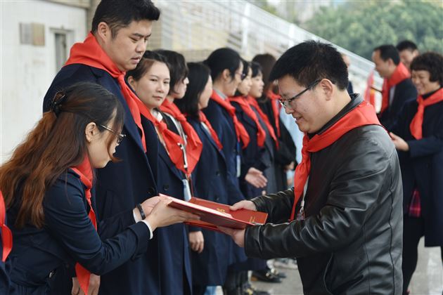 请党放心 强国有我——棠外举行初2021级少先队建队仪式