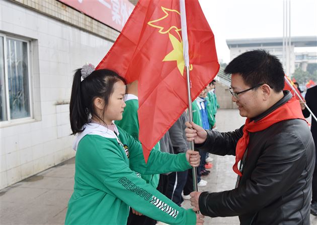 请党放心 强国有我——棠外举行初2021级少先队建队仪式