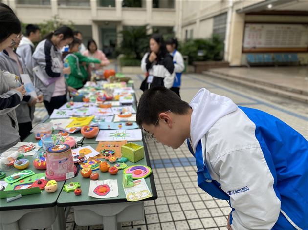 “造起来吧！”——初2021级成功举办生物手工模型展 