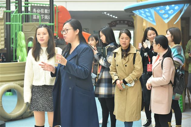 棠外实验幼儿园接待高新区幼教同仁参观交流