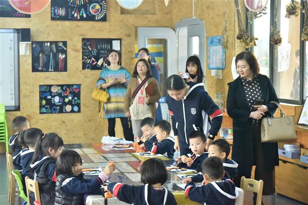 棠外实验幼儿园接待高新区幼教同仁参观交流