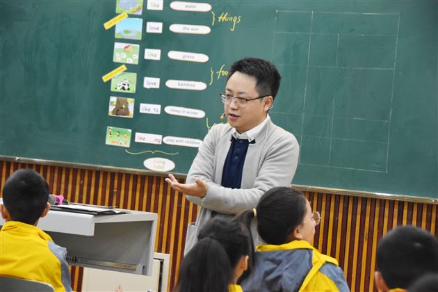 附小宋杰老师授课现场