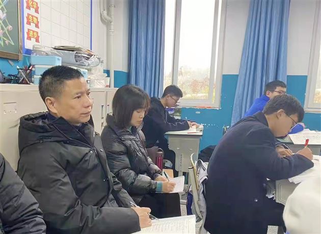 棠外与巴中棠外举行联合教研及棠外高中第二党支部党工共建活动