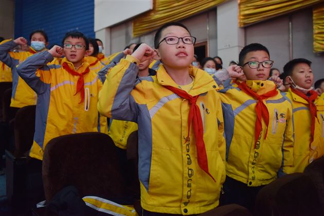 拥抱星辰大海 砥砺花样青春——棠外纪念“一二·九”爱国学生运动86周年主题团（队）日活动圆满举行