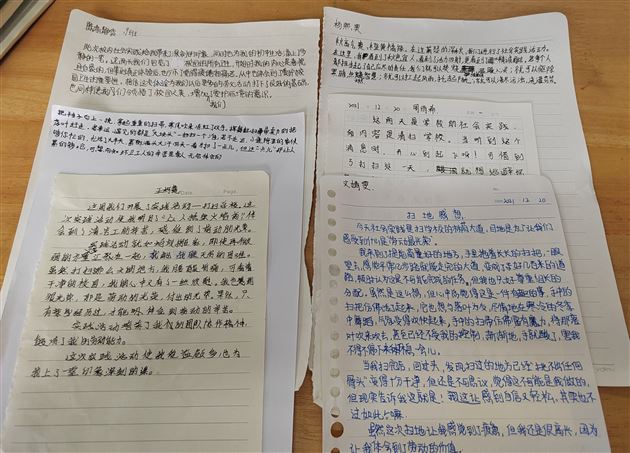 少年，在劳动中收获——记棠外初2021级19班校内社会实践 